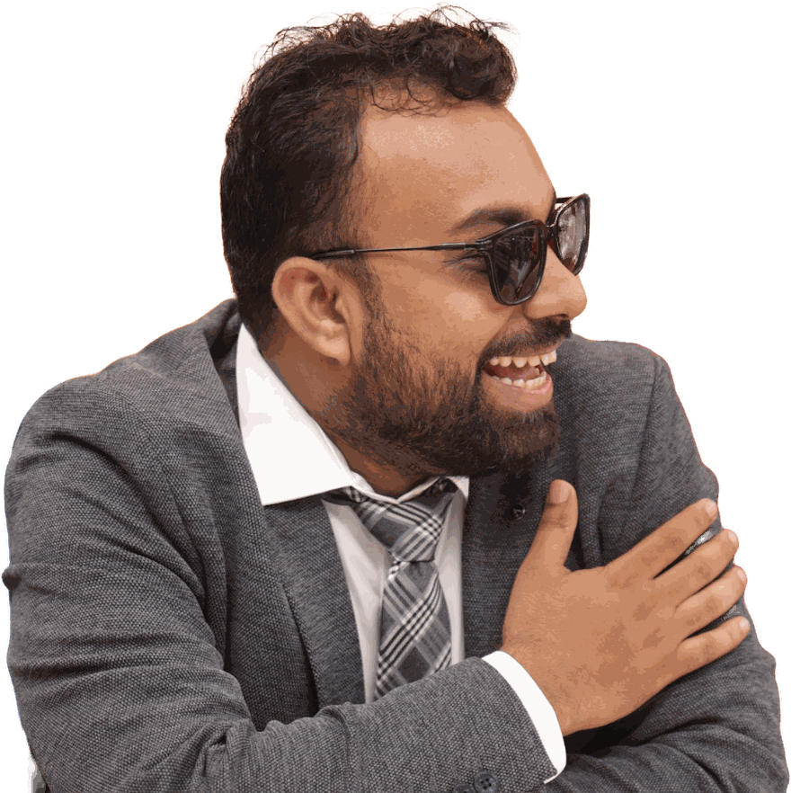 Tabish Azim, known as Business Bhai — SahiHisab brand ambassador
